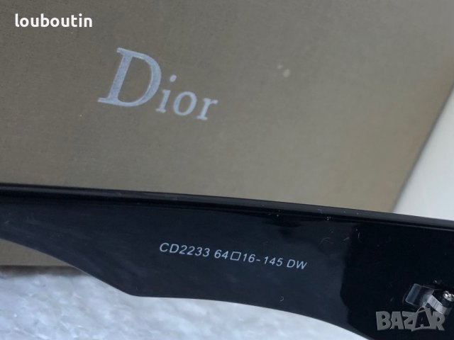 DIOR 2022 дамски слънчеви UV 400 защита с лого, снимка 14 - Слънчеви и диоптрични очила - 38268718