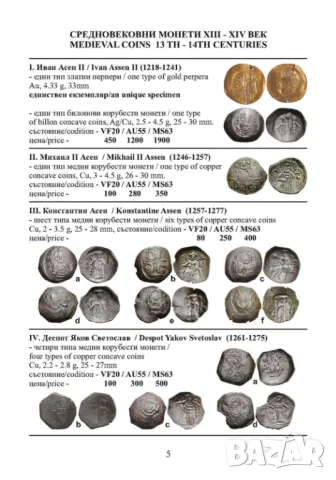 Ново!  Каталог на Българските монети 1880 - 2026 година, снимка 5 - Нумизматика и бонистика - 38053539