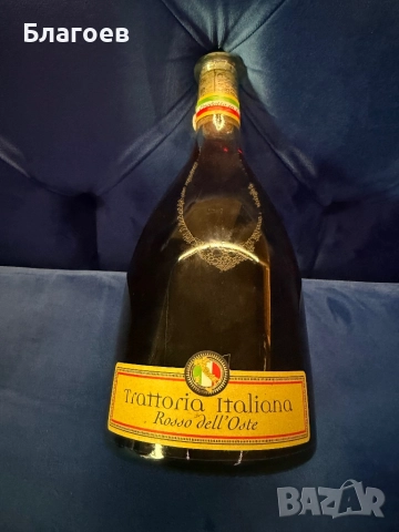 Червено Вино. Тратория Италиана. Мерло.Колекционерско!!, снимка 3 - Други - 52732045