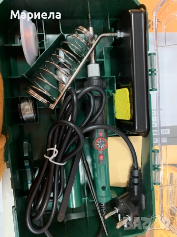 Комплект поялник Parkside PLK 60 B1, 30W, снимка 9 - Други инструменти - 52720212