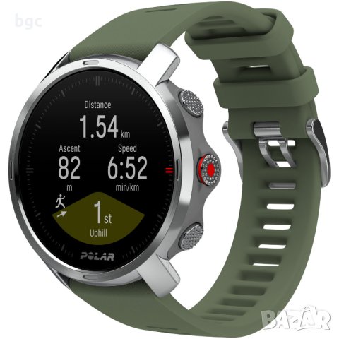 НОВ Smartwatch Смарт часовник Polar Grit X Green, Размер M/L - 24 месеца гаранция, снимка 1 - Смарт часовници - 44173519