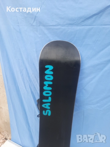 Сноуборд  детски SALOMON junior RTL 130см. с автомати, снимка 7 - Зимни спортове - 52462013