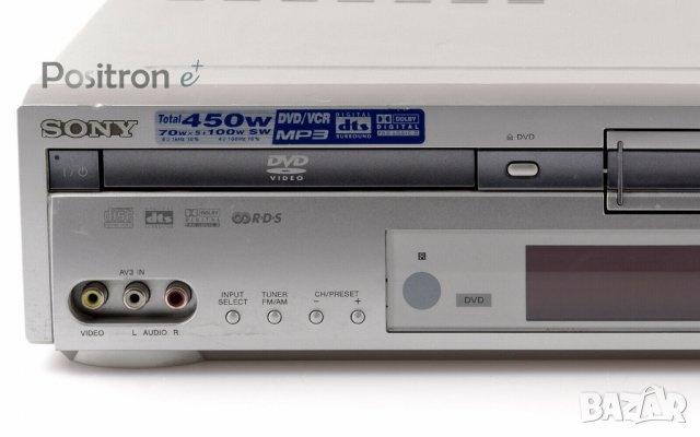 Sony DAV-D150E DVD&VHS Combo Rekorder-Player-Receiver-Amplifier, снимка 3 - Плейъри, домашно кино, прожектори - 37619101
