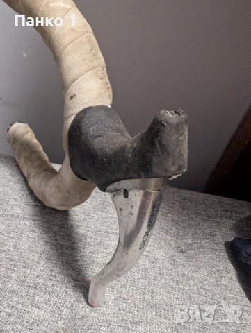 Ретро Шосейно Кормило + Колче + Ръкохватки Shimano, снимка 5 - Части за велосипеди - 53889313