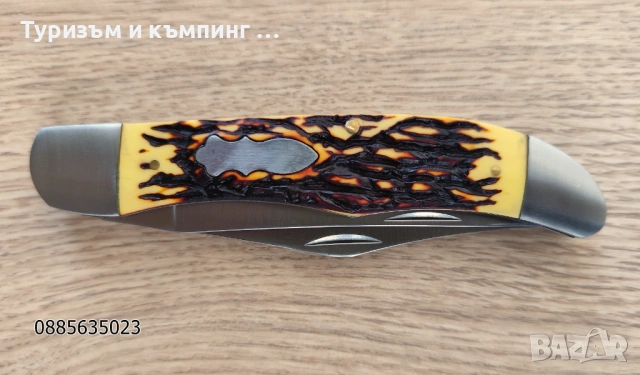 Сгъваем нож с 2 остриета, снимка 8 - Ножове - 53193228