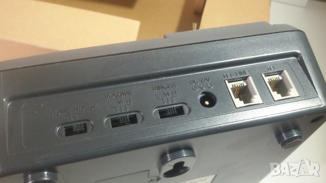 Ретро стационарен безжичен телефон Sanyo CLT-55KM 5 KM Ultra Long Communication Range, снимка 12 - Стационарни телефони и факсове - 53366866