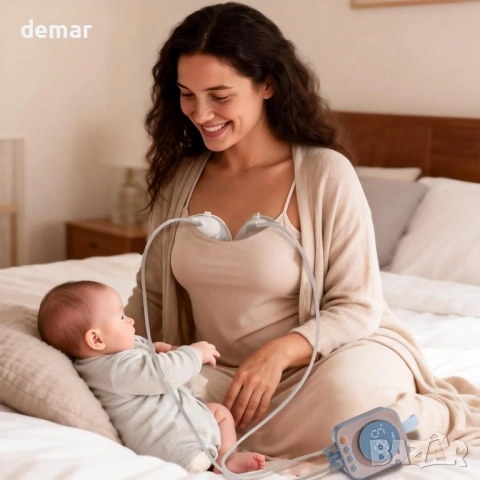 Електрическа двойна помпа за кърма NCVI, 4 режима и 9 нива, снимка 2 - Помпи за кърма - 54015770