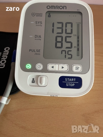 Нов апарат за кръвно налягане Omron M3 Itellisense, снимка 3 - Уреди за диагностика - 52926851