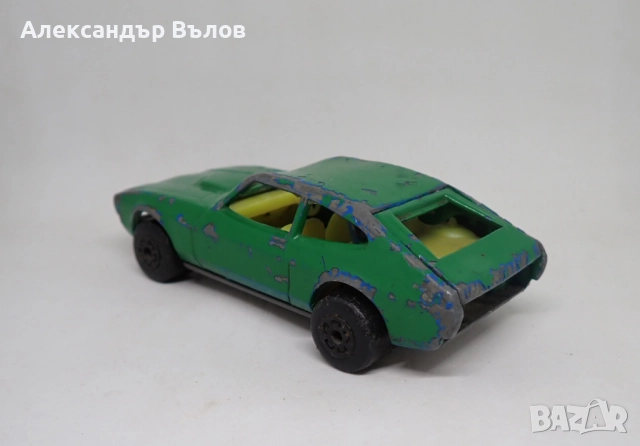 Мачбокс Коиличкa Ford Capri II Matchbox Bulgaria Българска Форд Капри Зелен, снимка 3 - Колекции - 51582998