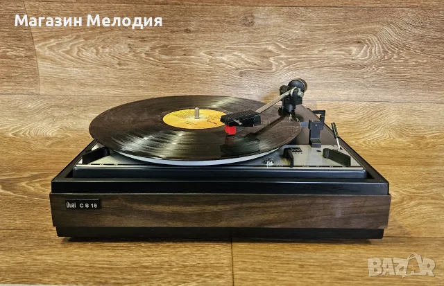 Грамофон Dual CS 16 (Dual 1214) – Немска Hi-Fi класика, Made in Germany (Нова игла), снимка 4 - Грамофони - 56208783