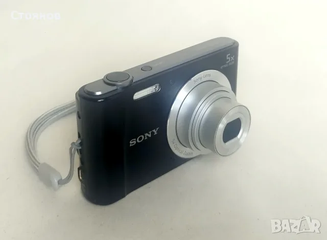 Цифров фотоапарат Sony DSC-W800 / 20.1 Mpx, снимка 4 - Фотоапарати - 56175990