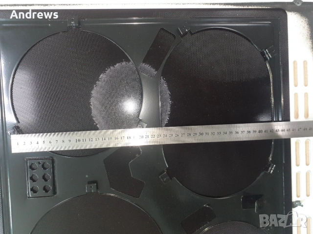 Стъклокерамичен плот за печка 50см / 593мм х 595мм с котлони елипса, снимка 11 - Печки, фурни - 54093059