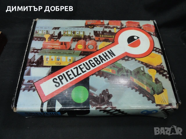 СТАРА РЕТРО СОЦ ГДР DDR МЕХАНИЧНА ИГРАЧКА ВЛАКЧЕ TORNADO