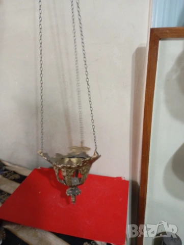 Старо кандило, снимка 5 - Други ценни предмети - 54027575