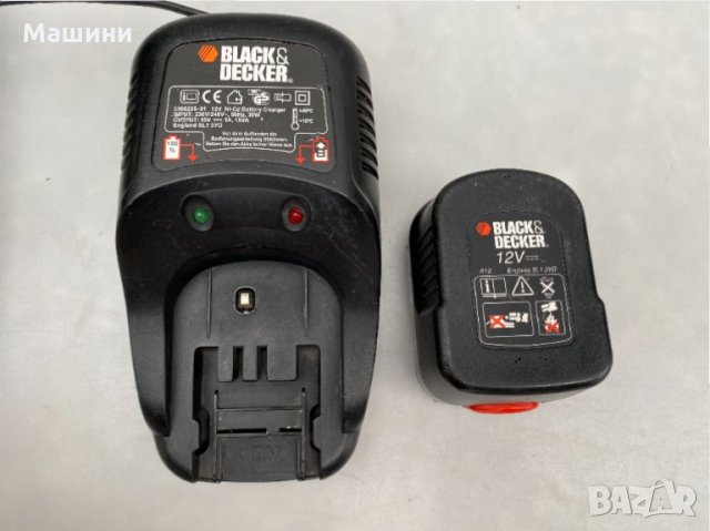 Винтоверт Black Decker 12V като нов!, снимка 6 - Винтоверти - 30083927