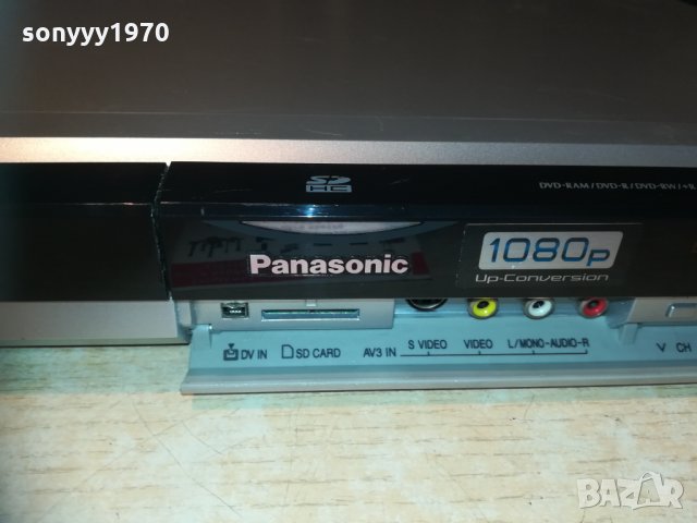 panasonic dmr-eh77eg-s dvb hdd & dvd recorder 2601212028, снимка 4 - Плейъри, домашно кино, прожектори - 31568592