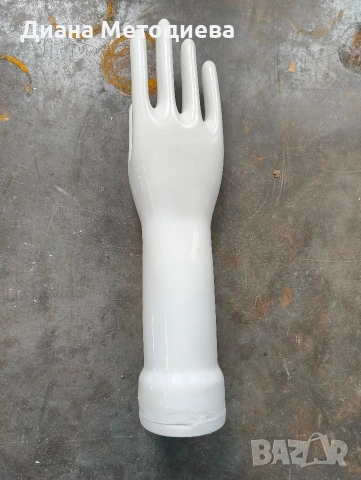 Порцеланов калъп за ръкавици, снимка 2 - Антикварни и старинни предмети - 53898520