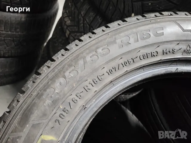 4бр. зимни гуми 205/65/16C Pirelli, снимка 3 - Гуми и джанти - 48734014