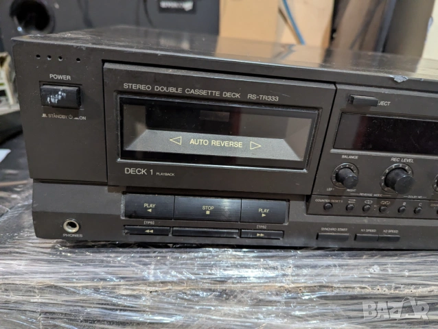 Technics RS-TR333 Double Cassette Deck за ремъци, снимка 2 - Декове - 28256435