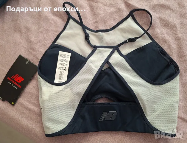 Чисто ново бюстие за спорт New Balance, снимка 2 - Корсети, бюстиета, топове - 56225823