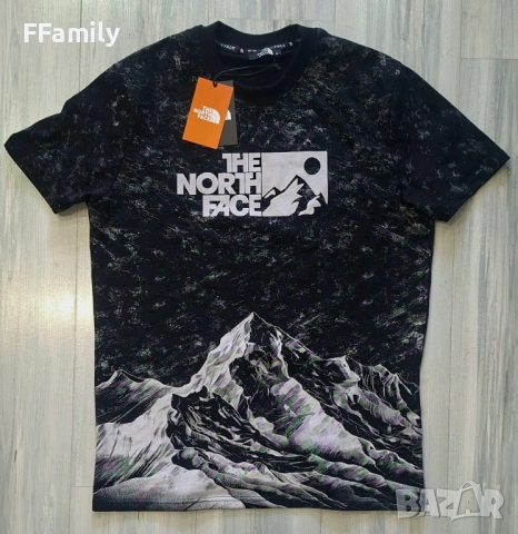 Черна \ Бяла Тениска The North Face [S - XXL], снимка 5 - Тениски - 54149757