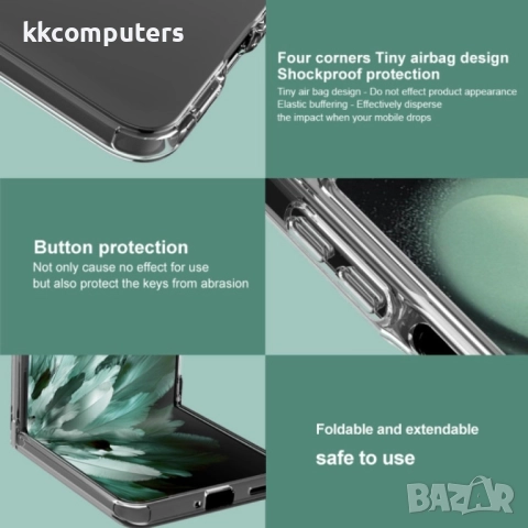 Honor Magic V IMAK Силиконов Калъф и Протектор, снимка 2 - Калъфи, кейсове - 51851586