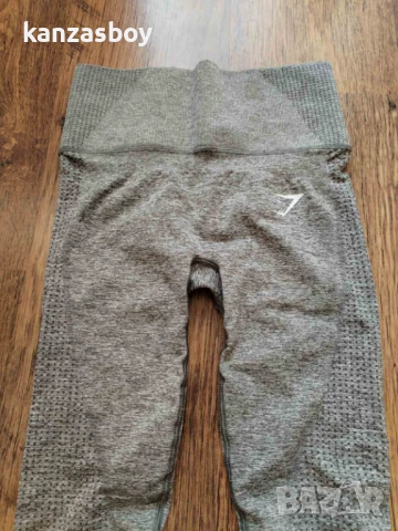 Gymshark Vital Rise - Безшевен фитнес клин КАТО НОВ ХС, снимка 4 - Клинове - 50774227