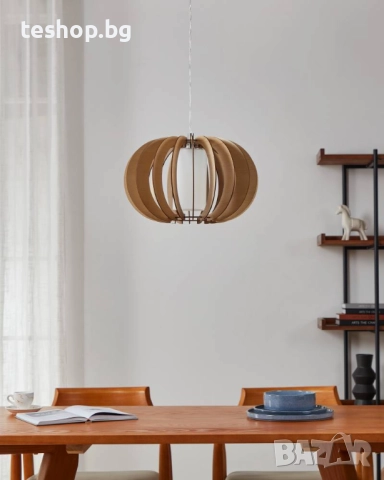 Висяща лампа Ø400 мм кленово бяло Eglo 95598 STELLATO 1 E27