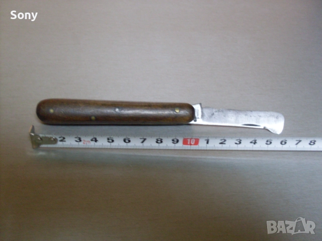 Стара овощарска ножка за ашладисване., снимка 6 - Антикварни и старинни предмети - 52577502