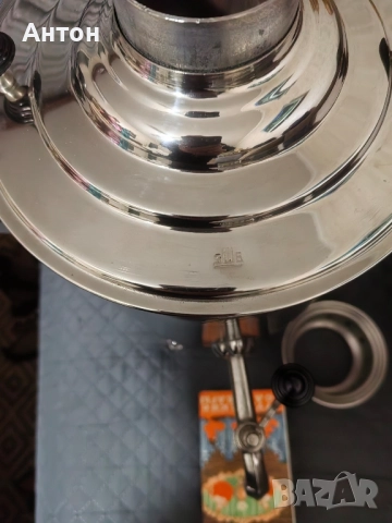 Руски Самовар на дърва и въглища.НОВ., снимка 3 - Антикварни и старинни предмети - 52436632