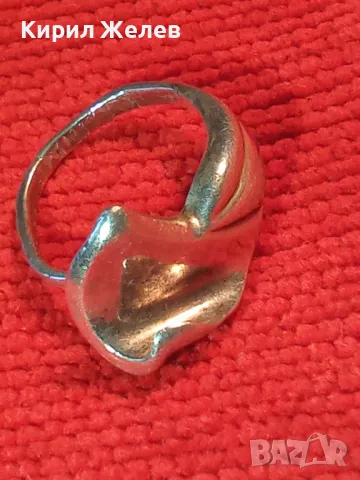 ЕЛЕГАНТЕН СРЕБЪРЕН ПРЪСТЕН СРЕБРО 925 SEZGIN ВИНТИДЖ АРТ МОДЕЛ 40781, снимка 10 - Пръстени - 46224424