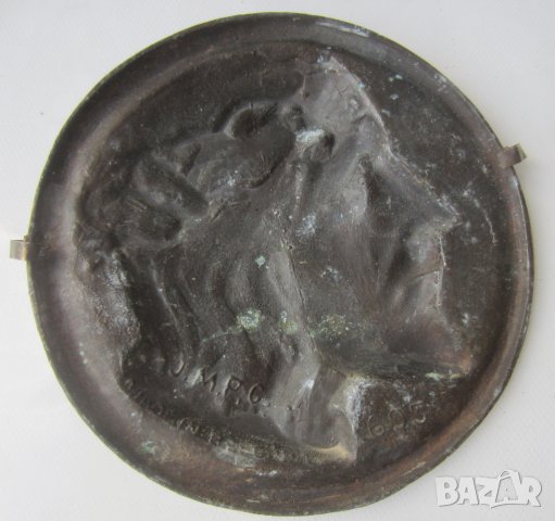 Различни пана за стена: Исус метал пано икона религия релеф, 14 см, снимка 2 - Пана - 29443639