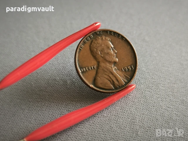 Монета - САЩ - 1 цент | 1953г., снимка 2 - Нумизматика и бонистика - 51082946