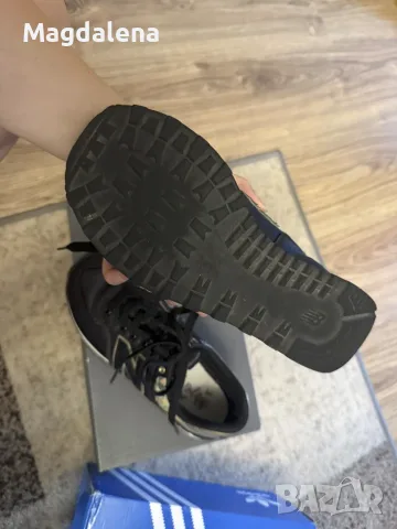Маратонки New Balance 574 черни с декорация, снимка 2 - Маратонки - 55952744