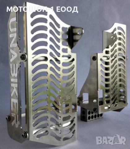 UNABIKER Гардове за радиатори със шини за кросови мотори Yamaha,KTM, снимка 4 - Части - 38365393