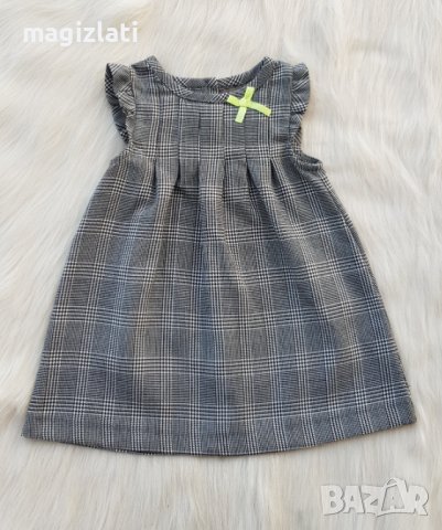 Бебешка рокля каре 3-6 месеца, снимка 4 - Бебешки рокли - 42062591