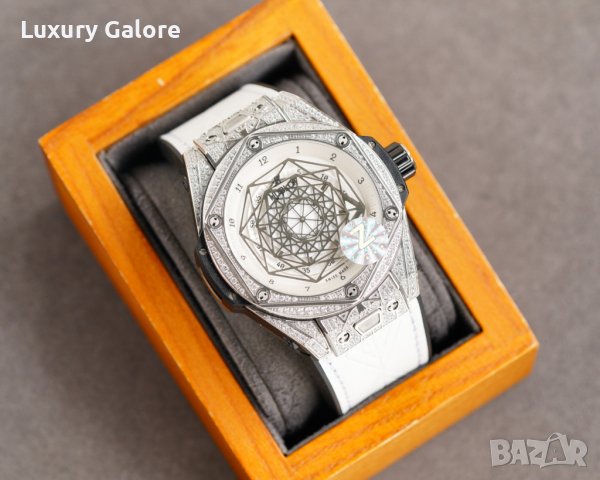 Мъжки часовник Hublot Big Bang Sang Bleu с автоматичен механизъм, снимка 3 - Луксозни - 36672277