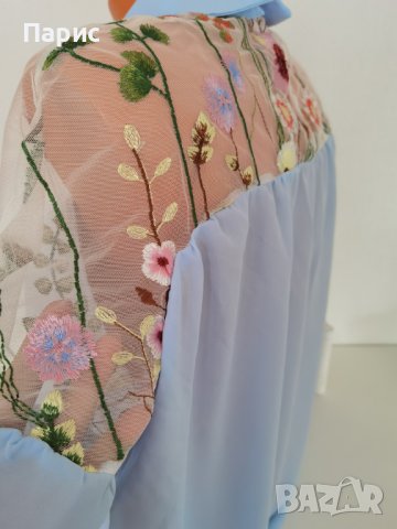  Уникален модел дамски топ, снимка 2 - Ризи - 17362031