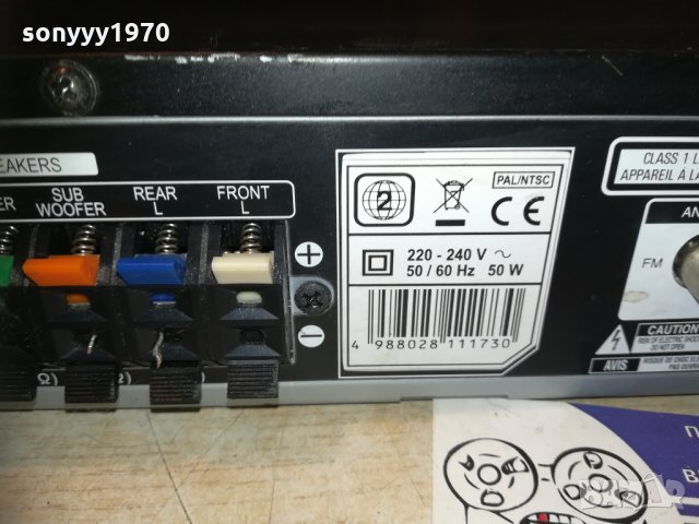 pioneer xv-dv404k dvd/cd receiver-usb/hdmi/внос switzerland, снимка 15 - Ресийвъри, усилватели, смесителни пултове - 30234824