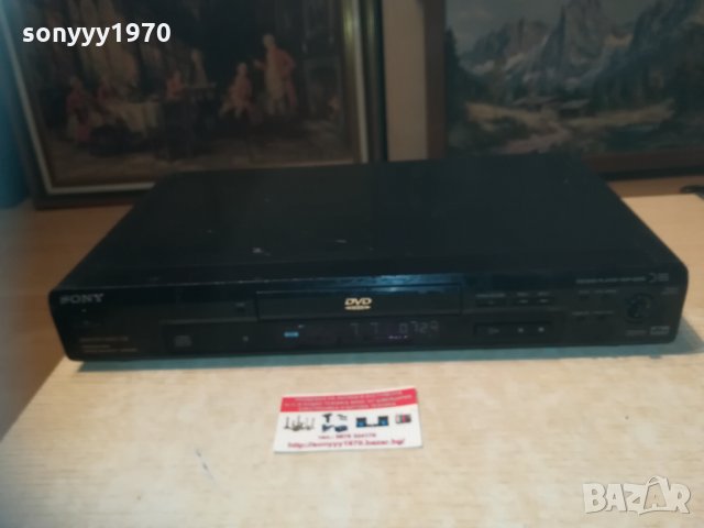sony dvp-s335 cd/dvd player 1503211610, снимка 5 - Плейъри, домашно кино, прожектори - 32169730