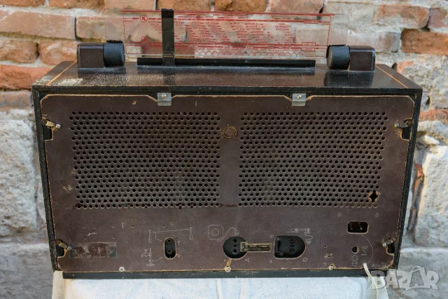 Philips 845U Лампов радиоприемник, снимка 9 - Антикварни и старинни предмети - 56167141