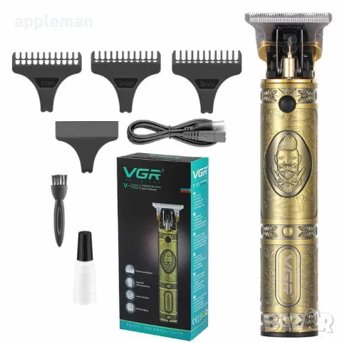 Тример за подстригване и оформяне на бради, VGR V-085, снимка 7 - Тримери - 48126575