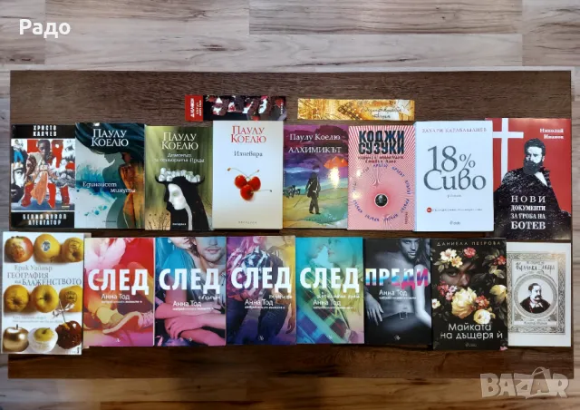 Книги Паулу Коелю роман любовна книга еротика Изневяра 18% Сиво Пленена Сатанински дела да не пуша