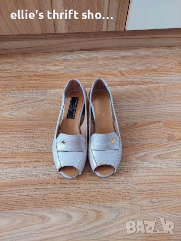 Дамски елегантни обувки/сандали от естествена кожа 37 номер, снимка 2 - Сандали - 37660037