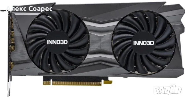 Видеокарта Inno3D NVIDIA GEFORCE RTX 3070 Twin X2 OC 8GB, снимка 3 - Видеокарти - 55908204