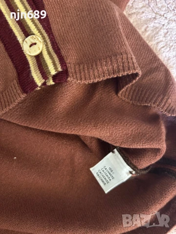 100% кашмир, снимка 3 - Блузи с дълъг ръкав и пуловери - 51293411