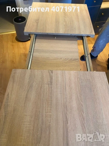 Маса масивно дърво с регулиреума височина и дължина, снимка 3 - Маси - 54080894