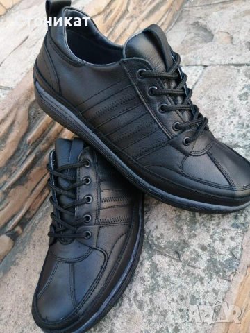 Мъжки обувки ЕСТЕСТВЕНА КОЖА , снимка 4 - Ежедневни обувки - 42904131