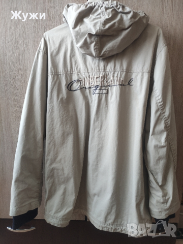 страхотно мъжко яке ,размер М ,с надписи, снимка 2 - Якета - 44604059