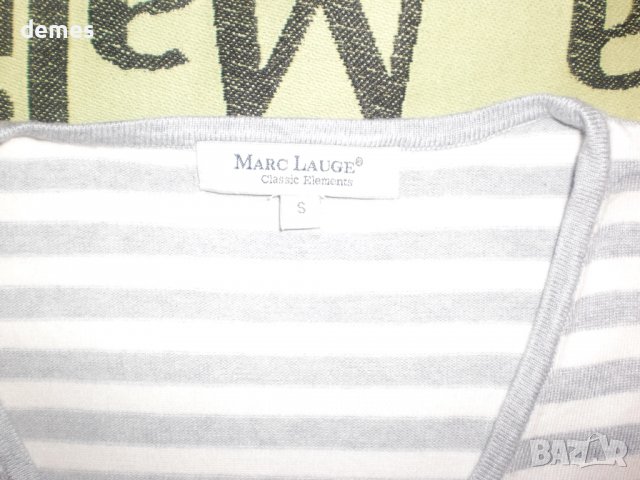 Машинно плетена блуза с цип MARC Lauge, размеp S, снимка 5 - Блузи с дълъг ръкав и пуловери - 37889998